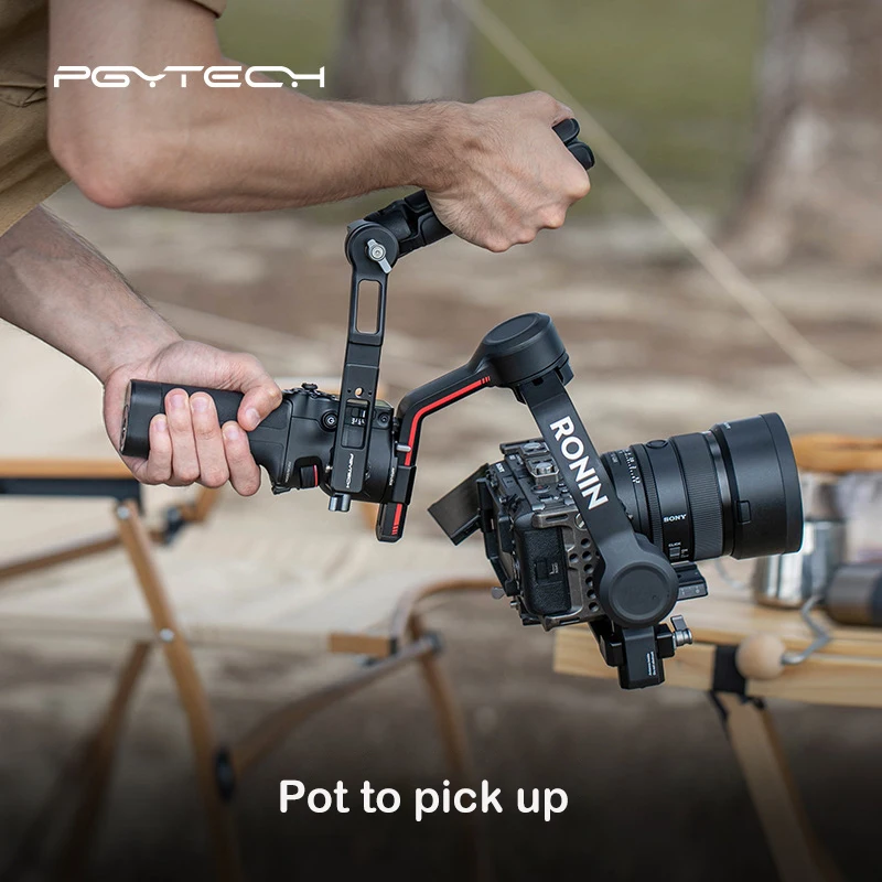

PGYTECH for DJI RS3/RSC2/Rs3Pro Lifting Pot Adapter Handle Expansion Bracket Accessories