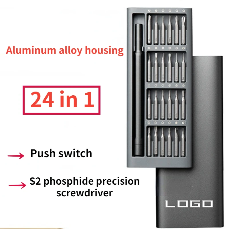

Инструмент для технического обслуживания велосипеда Набор прецизионных отверток 24 в 1 японский маленький магнитный инструмент для разборки крестовая отвертка
