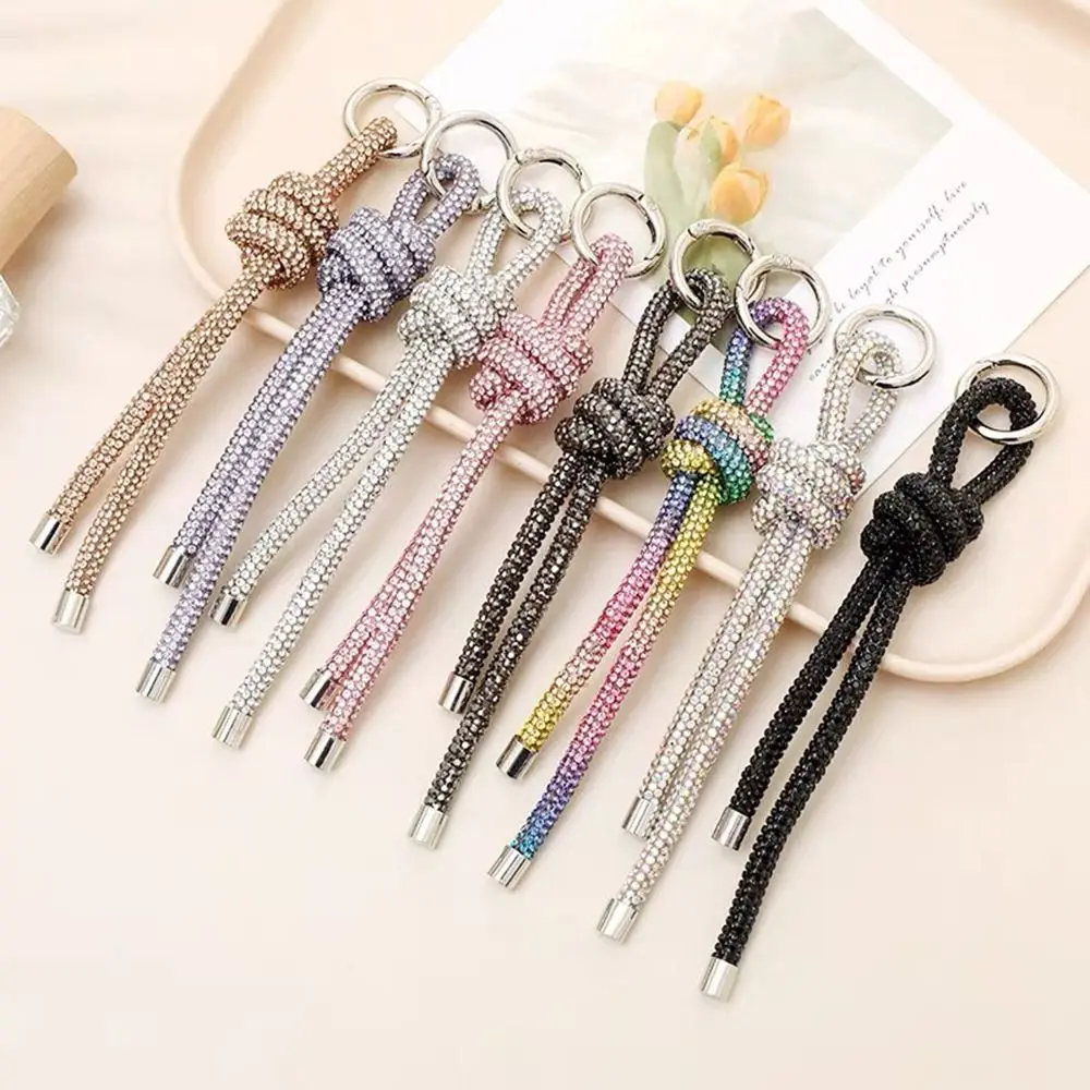 Модный блестящий ремешок для телефона сумка с подвеской и бриллиантами женский