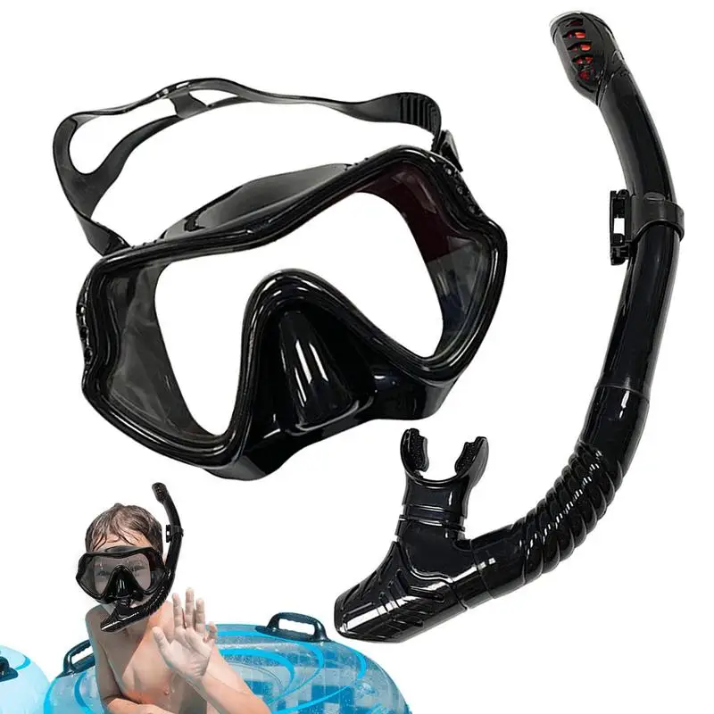 

Scuba Diving Masque Snorkeling Full Face Masque Scuba Diving Equipment Adult Snorkel Masques Oxygen Cylinder Snorkeling Set