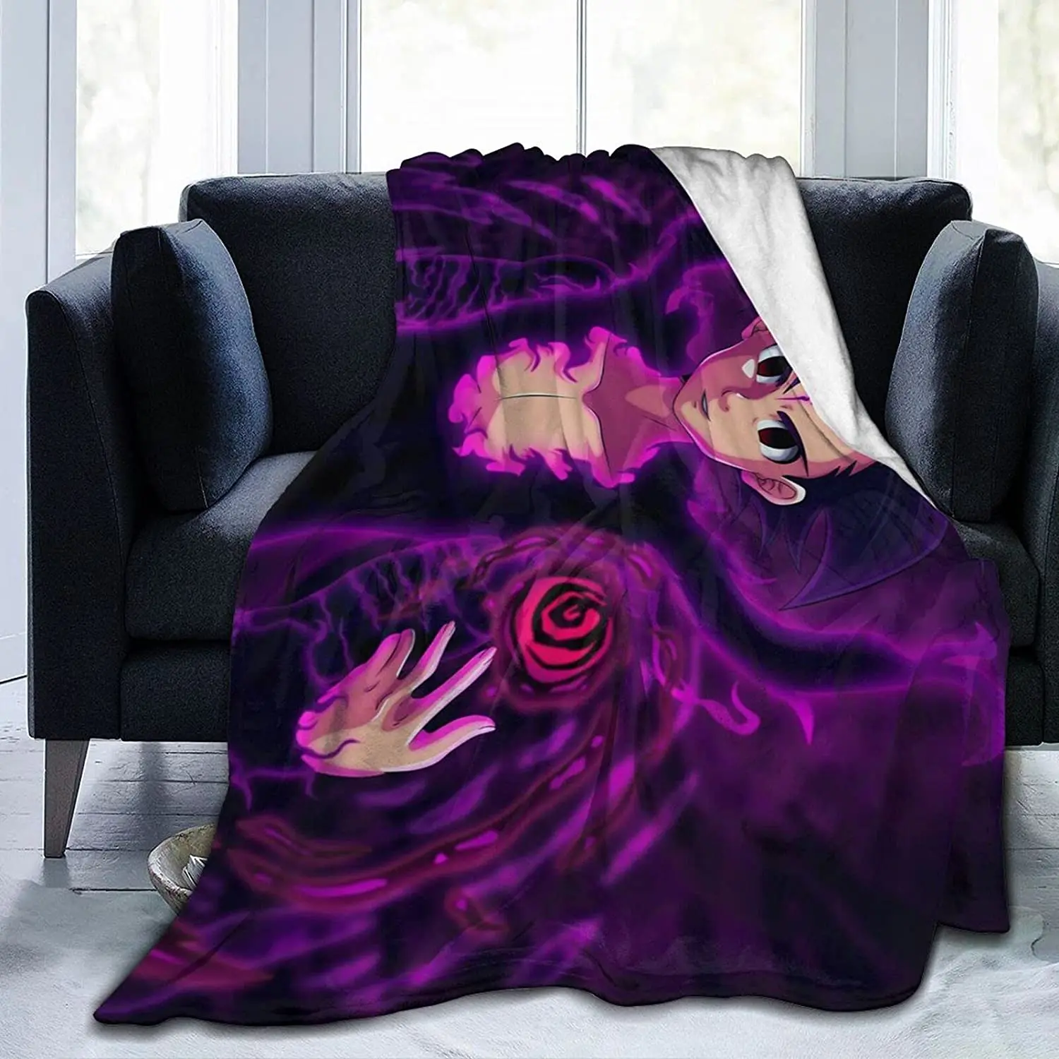 

Zeldris Fluffy Soft and Comfortable Blanket, Anime Warm Embrace of Sympathy