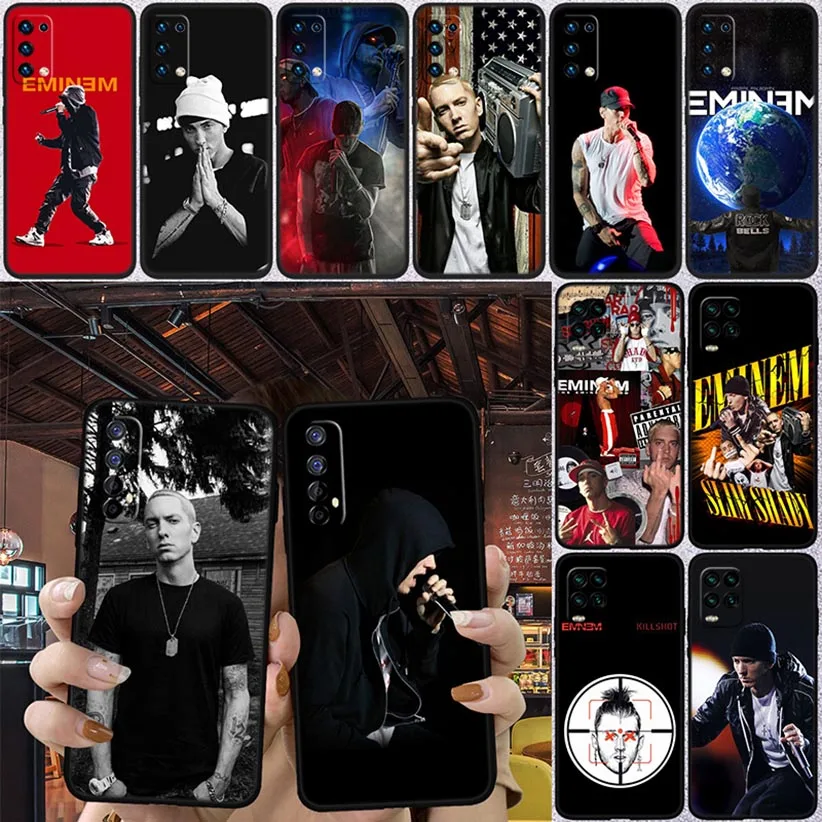 Чехол для телефона E-Eminem Samsung Galaxy Note 8 9 10 20 Ultra Lite Plus A03 A11 M21 J5 J6 J7 J8 Prime Core Pro Quantum 2