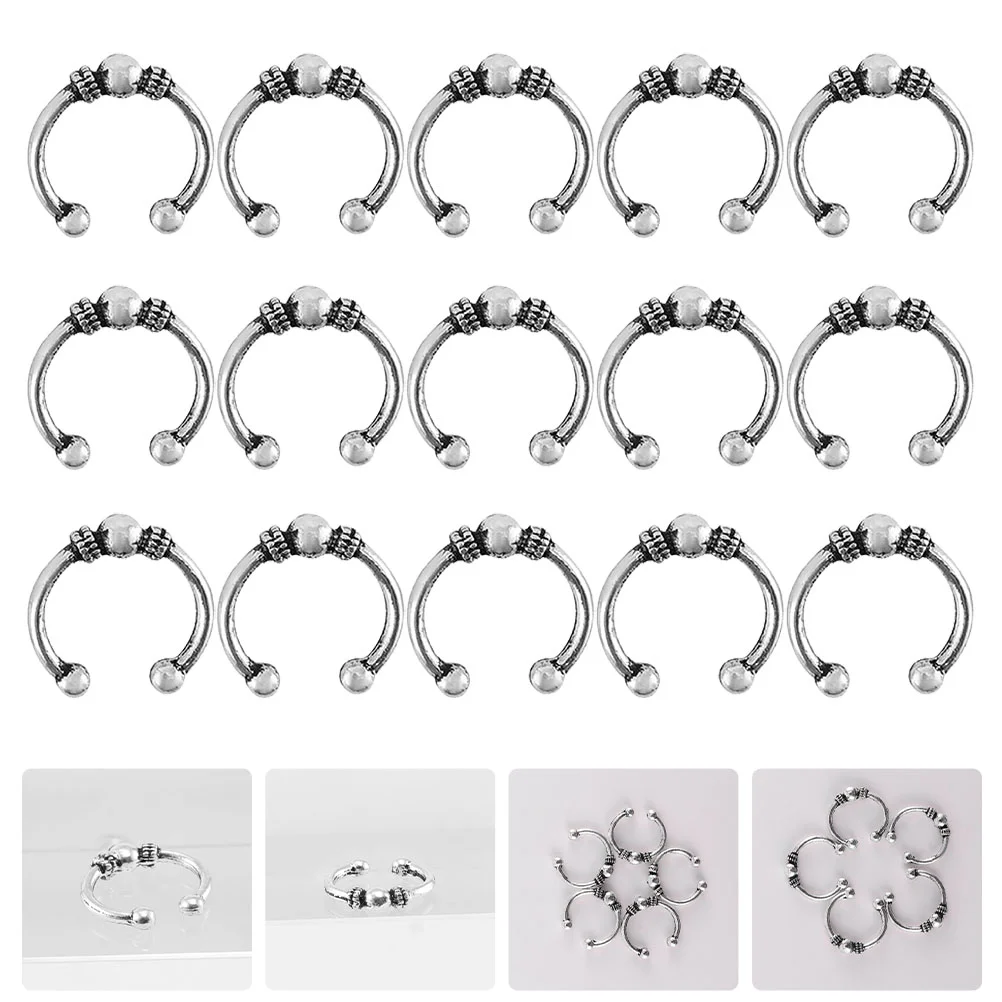 

Hair Braid Cuffs Jewelry Clipsbraids Metal Gold Accessories Ring Charms Dreadlock Rings Braiding Cuff Beads Extension Tool