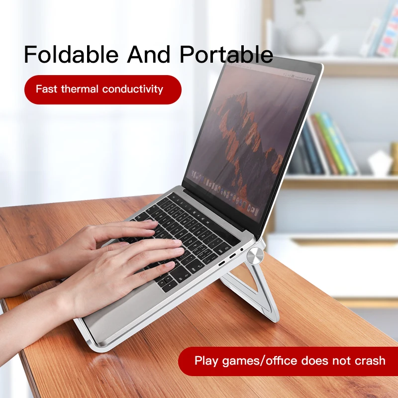 

Malaysia Ready StockStand Foldable Laptop Holder Suitable for Various Sizes