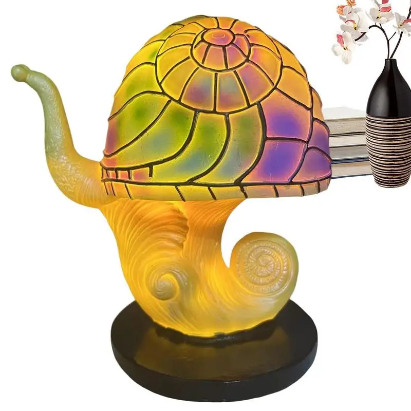 

Mushroom Lamp Resin Stained Mushroom Night Lamp Handpainted Decorative LED Desk Lamp Aesthetic Room Decor For Bedroom Children's