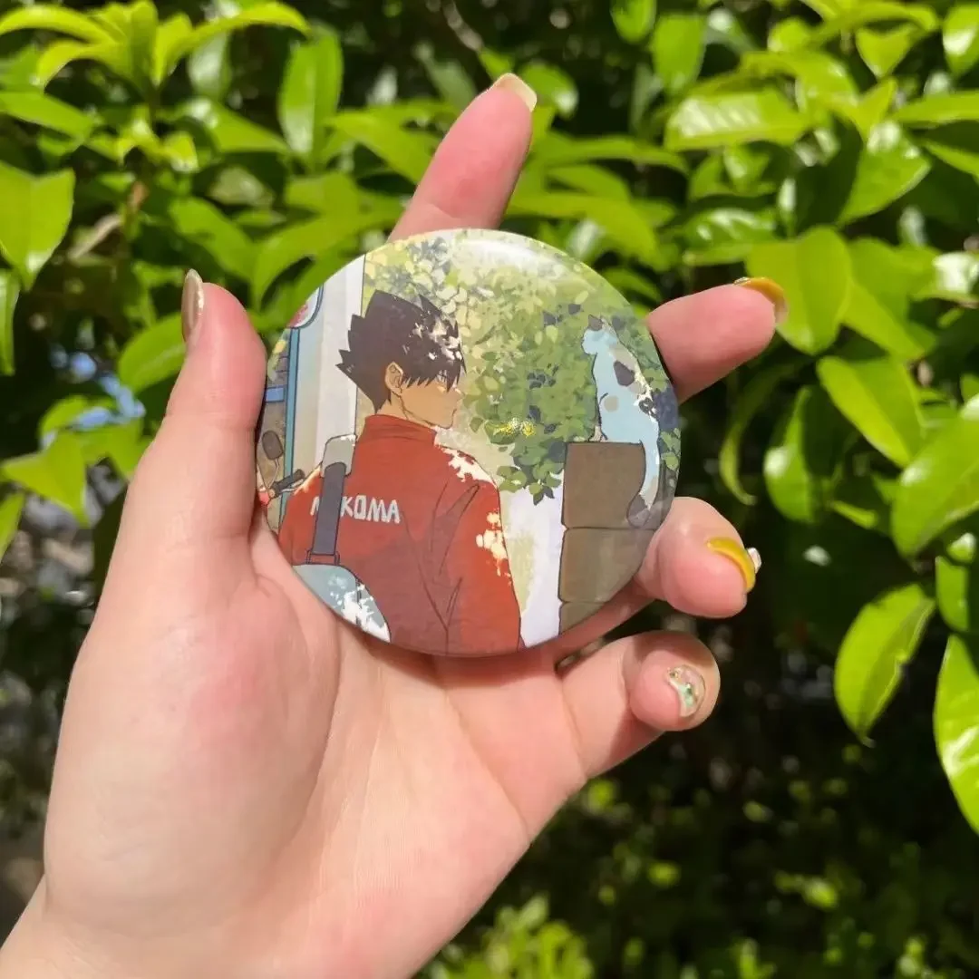 Аниме Haikyuu! Подвеска-брошь Tetsurou Kuroo значок Косплея