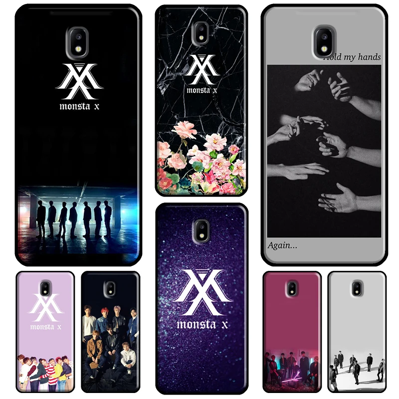 Чехол Monsta X KPOP для Samsung J3 J5 J7 2017 J1 A3 A5 2016 A7 A9 J8 A8 A6 J6 J4 Plus J2 Core 2018 | Мобильные телефоны и