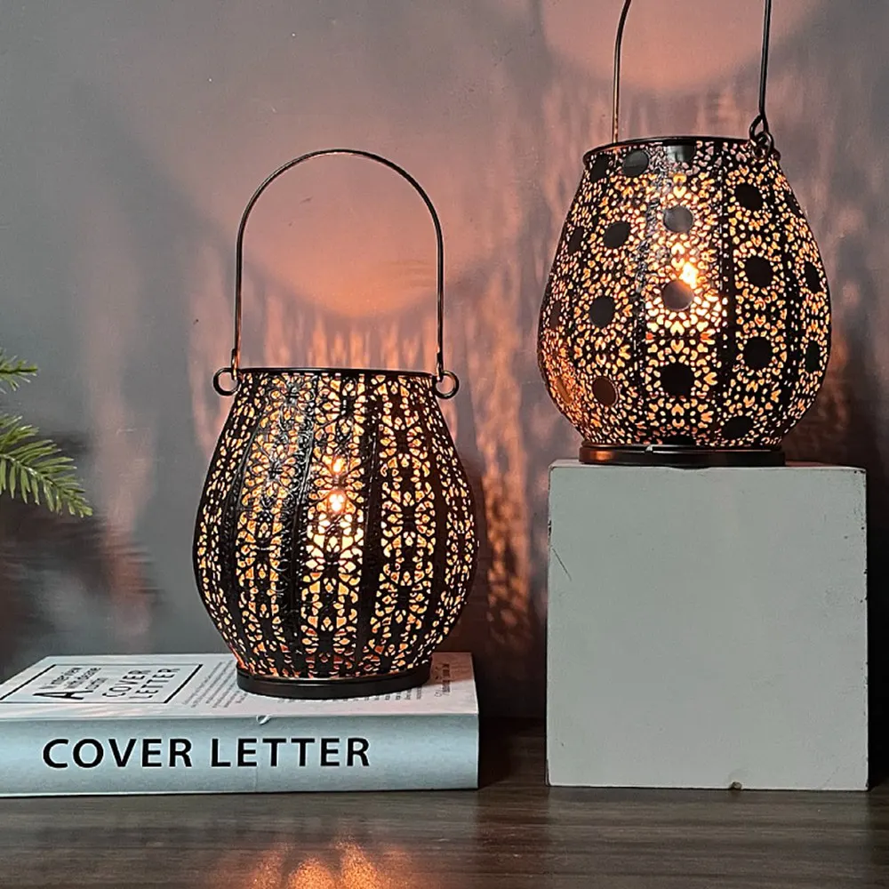 Фестиваль Чжаа арабский креативный железный подсвечник подвесной светильник в