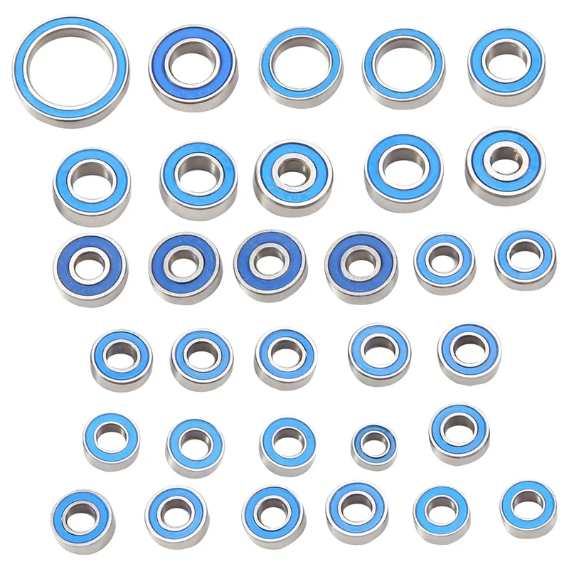 

Комплект резиновых шариковых подшипников 32 шт. для осевого каприа 1,9 UTB AXI03004 1/10, аксессуары для радиоуправляемых автомобилей на гусеничном х...