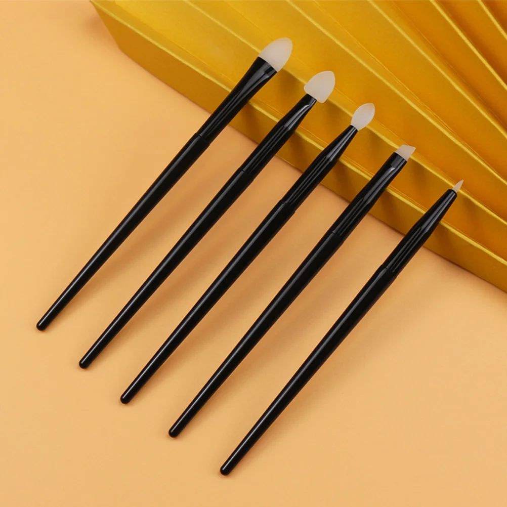 Силиконовая кисть для макияжа тени век дорожный аппликатор губ маска кисти