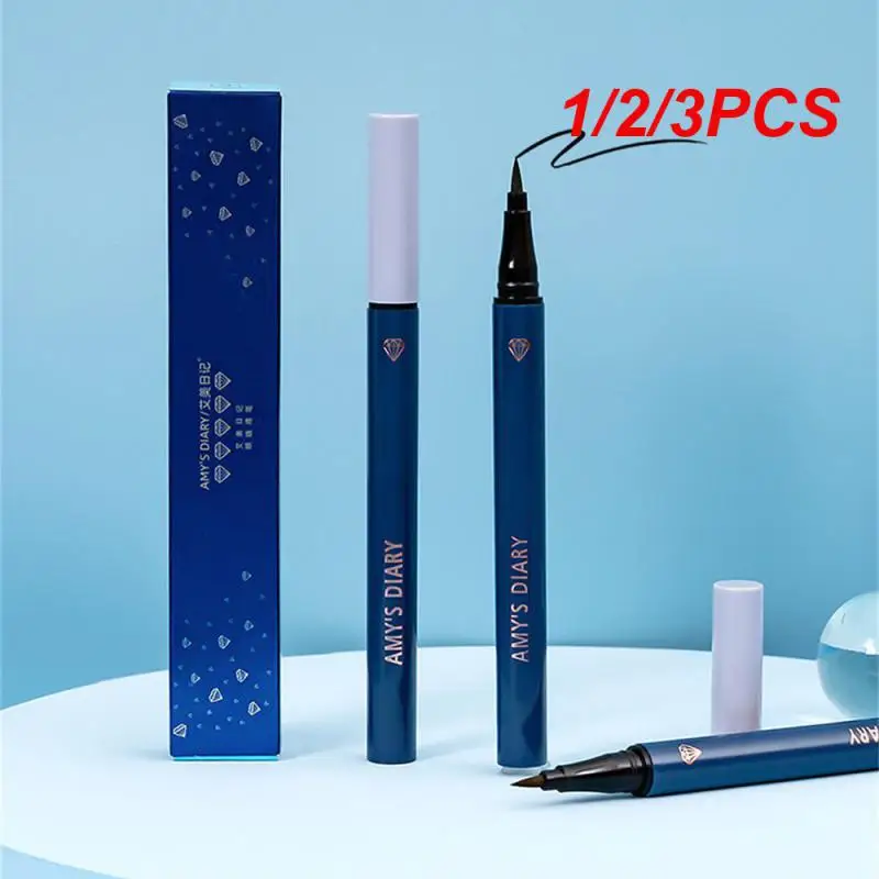 1/2/3 шт. подводка для глаз ультратонкая формула шелковистые гладкие сильно
