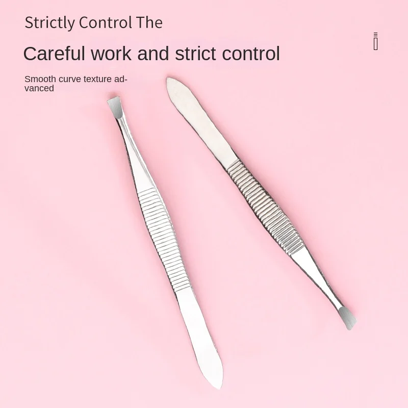 

2 шт./компл. Профессиональный зажим для удаления волос из нержавеющей стали, пинцет для удаления волос на лице и бровях, набор инструментов д...