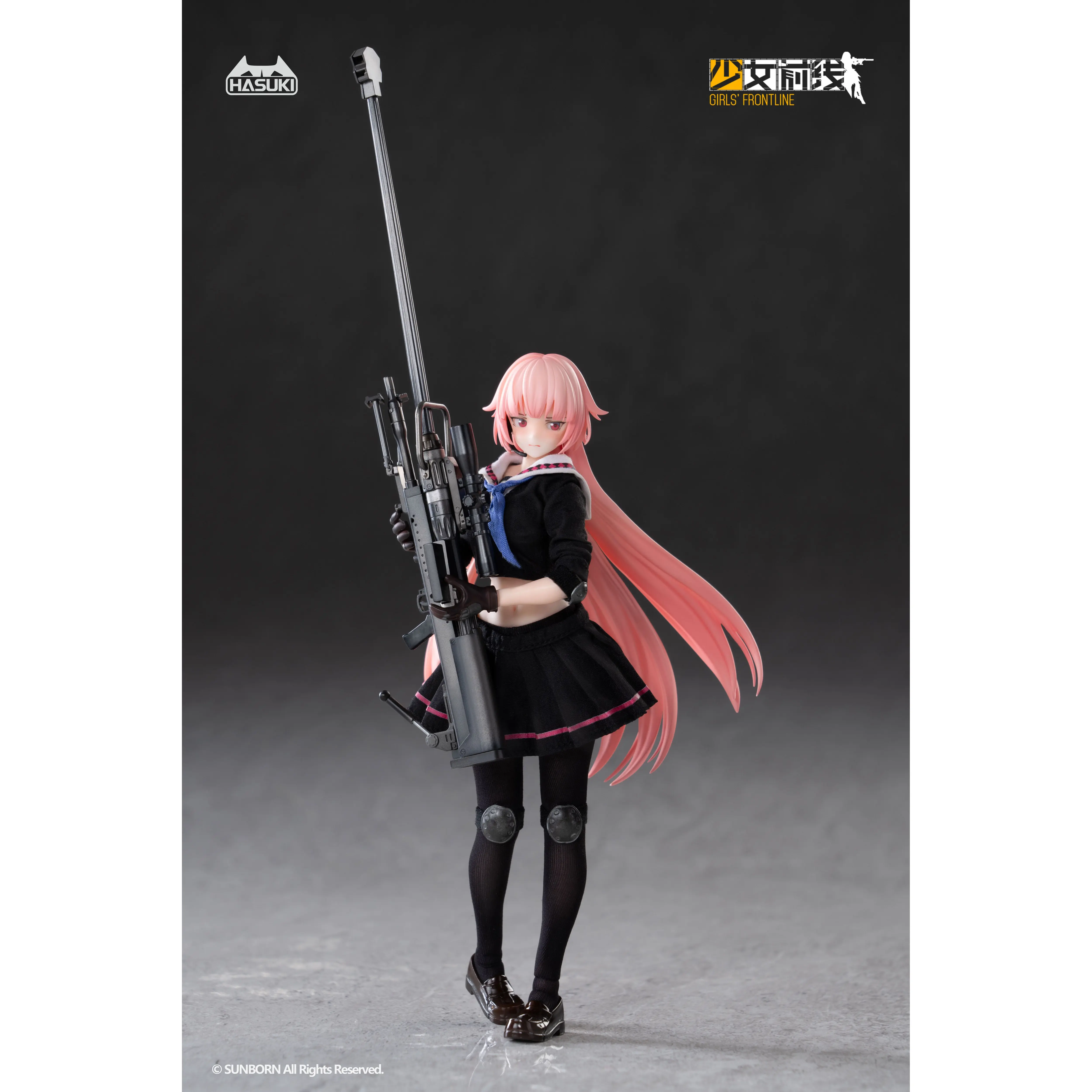 Фото Фигурка HASUKI в наличии PA011 Girls Frontline NTW 20, масштаб 1:12, тканевая, подвижная, коллекционная, аниме, для взрослых коллекционеров №4