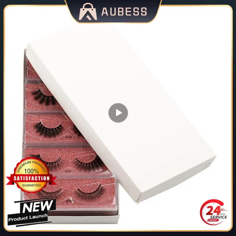 

1~5PCS Visofree 5D Mink Eyelashes Cruelty Free Natural False Eyelashes Lashes Fluffy Soft Fake Eyelashes Extension Makeup