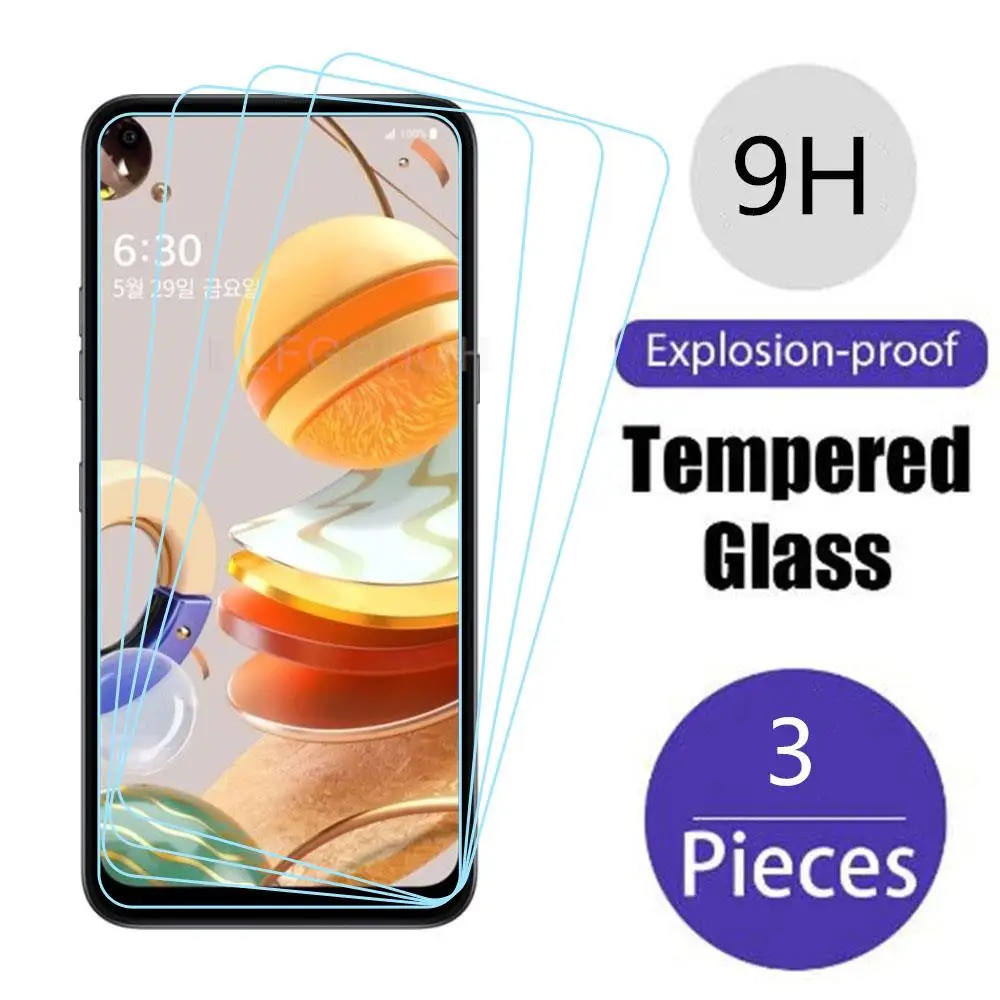 

Закаленное стекло для LG Q61 Q92 5G Stylo 6 V60 ThinQ 5G G8 G8X G8s ThinQ K40 K40s K50 K50s Q60, защитная пленка для экрана, стекло, 3 шт.