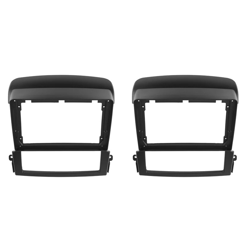 

2Pcs 9 Inch Car Fascia For Kia Sorento 2004-2008 2Din Stereo Fascia Panel Dash Mount Installation Car DVD Frame Kit