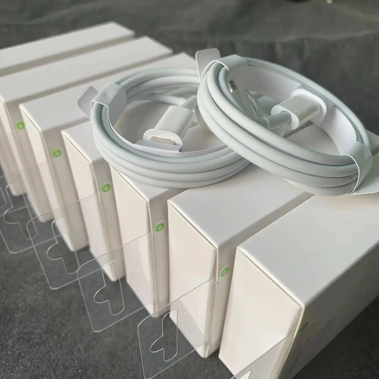 

10PCS/PD Fast Charging USB C Cable 1M 2M For iPhone Cable 13 14 Pro 12 11 Pro Max XS 8 Pin To Type C Macbook To Phone With Box