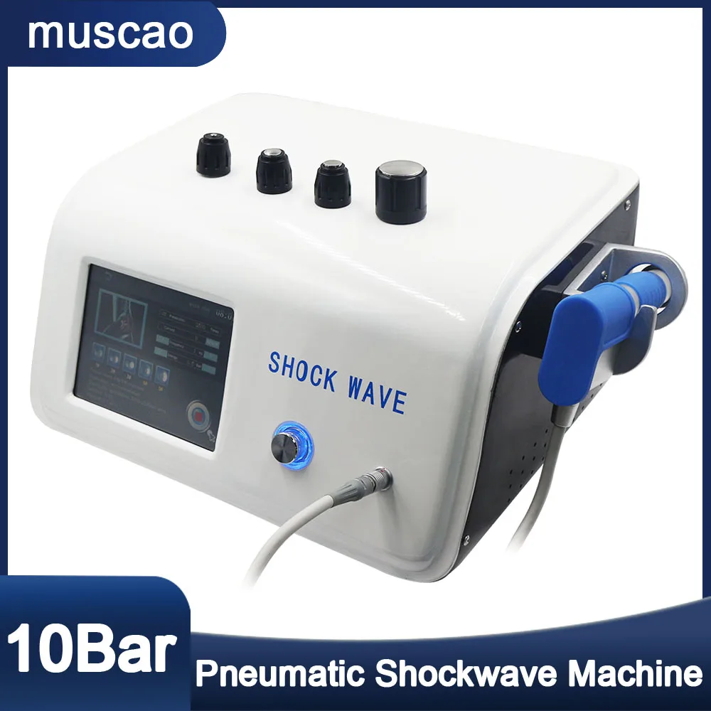 

10Bar Pneumatic Shockwave Equipment Erectile Dysfunction Physiotherapy Pain Relief Shock Wave Therapy Machine Relaxation