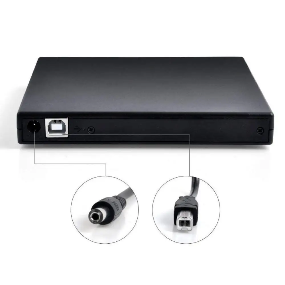 

for Laptop External USB 2.0 Combo DVD ROM Optical Drive CD VCD Reader Player for Laptop