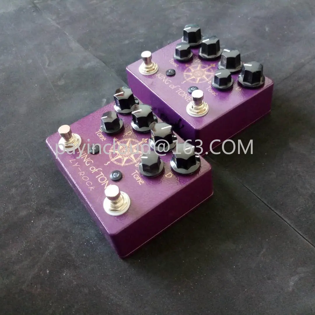 

LYR Pedal（LY-ROCK） ,Guitar OVERDRIVE Effect Pedal, V4 Overload Single Block Effect, king of tone/king of clone