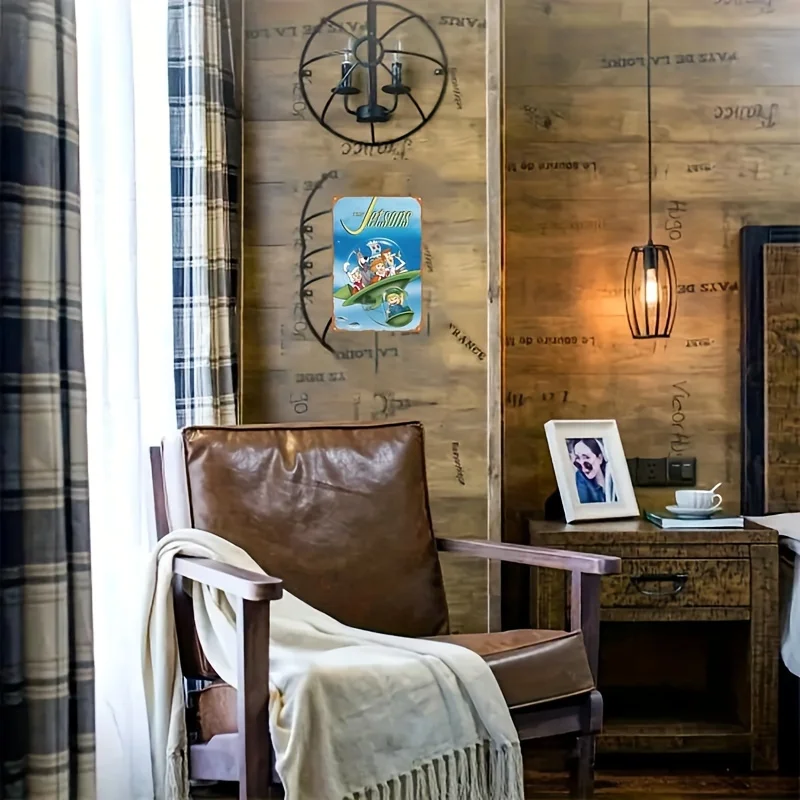 Коллекционный винтажный металлический жестяной знак Jetsons-идеально подходит для