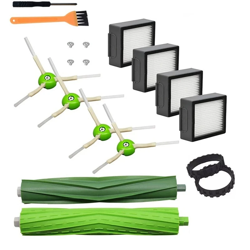 

Сменные детали для Irobot Roomba I7 + I6 + I8 I3 +/Plus E5 E6 E7, щетки для пылесоса, фильтры НЕРА