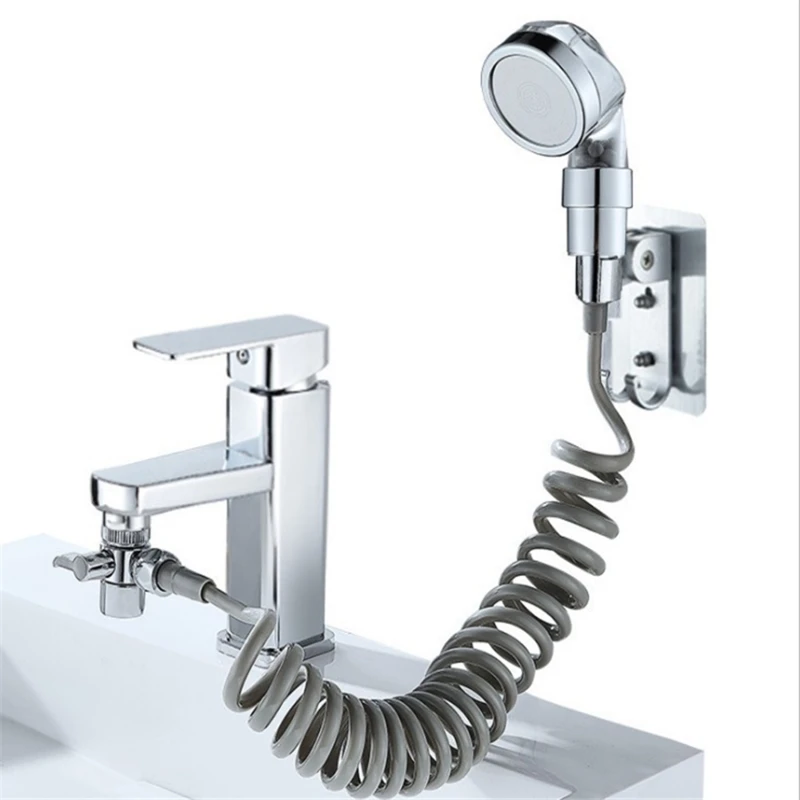 

New Arrival High Pressure Water Saving Washing Hair Basin Faucet External Shower Head Bathroom Handheld Washing Hair Artifact