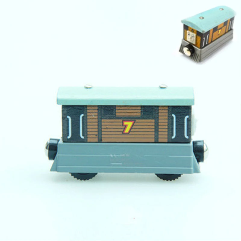 Деревянная карманная игрушка Thomas and Friends модель поезда Molley Gold Diesel Lady Тоби рельс