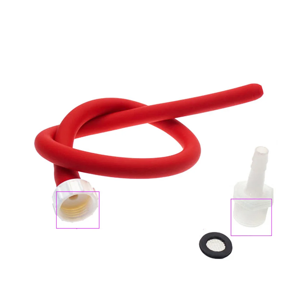 

50cm Rubber Colon Tube Silicone Shower Douche Enema Pump Enema Nozzle Tube Enema Supplies Enema Attachment