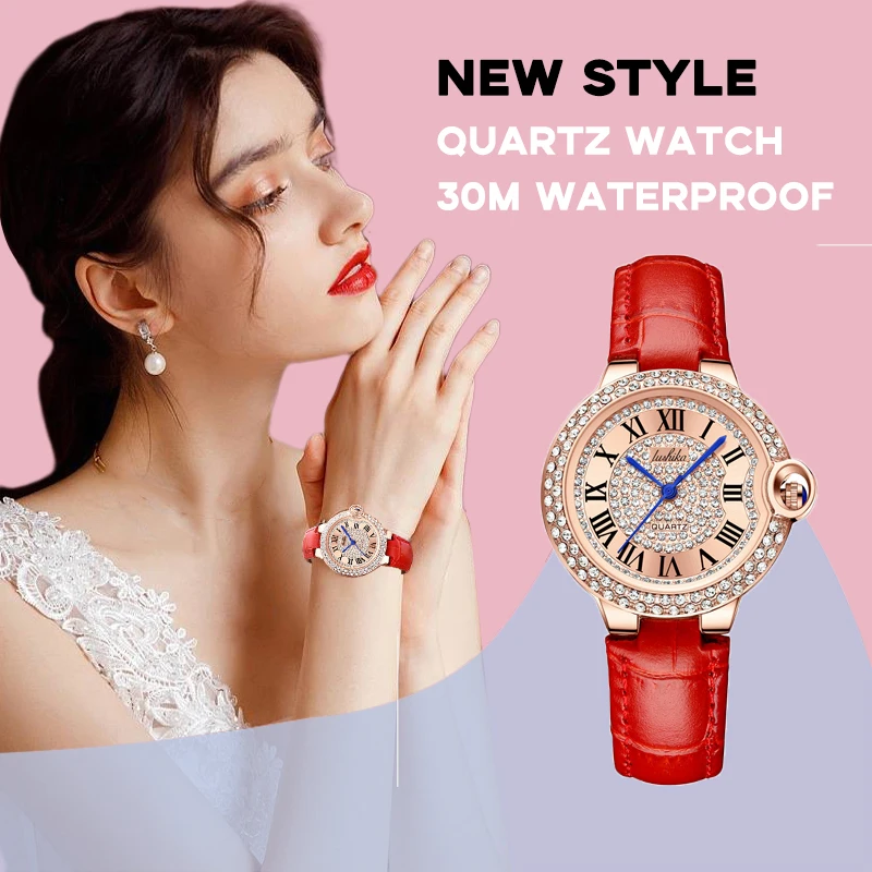 

Women's Watch Fashion Sky Star Blue Needle Balloon Derma Quartz Watch Original Waterproof Men Watch Gift