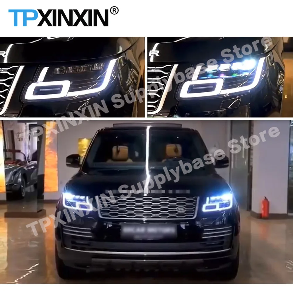 Автомобильные светодиодные фары для автомобиля задние Land Rover Range Vogue L405 дальнего