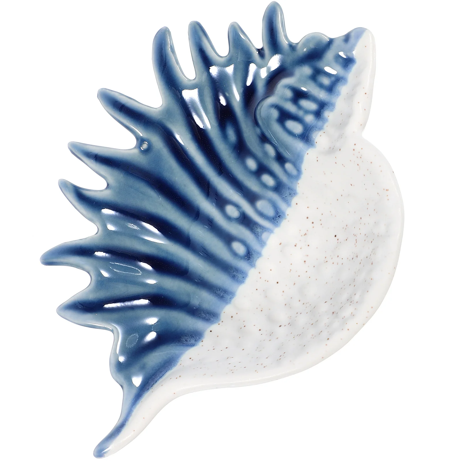 

Ceramic Jewelry Plate Trinket Ocean Themed Holder Ring Dish Bracelet Storage Sundries Organizer Pallet