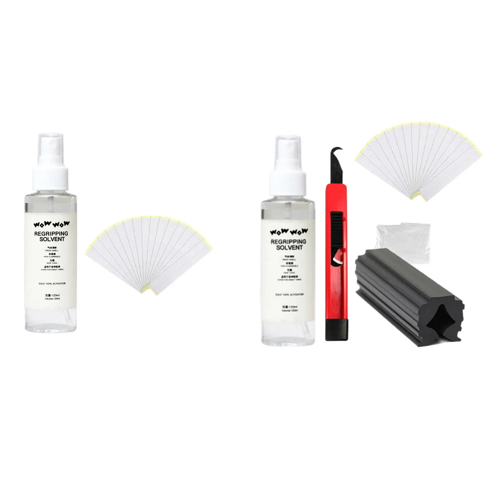 Golf Club Grip Kit Repair Spray Solvent Replacement Double S