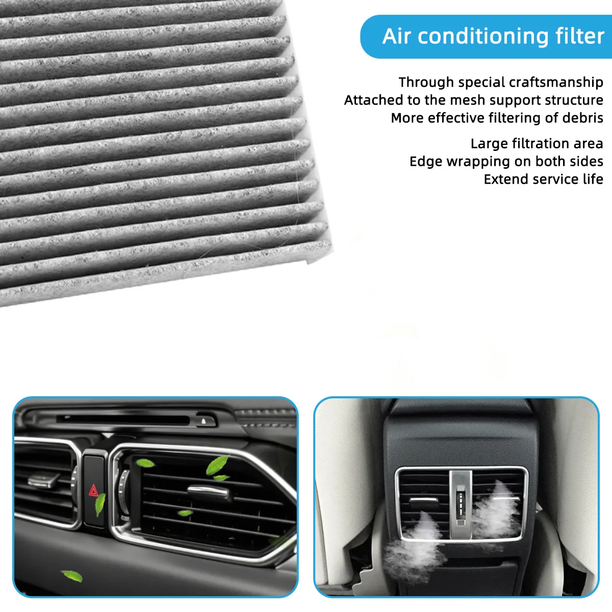 Аксессуары для замены пыльцы Chevrolet Captiva Sport 2012-2015 CF11819