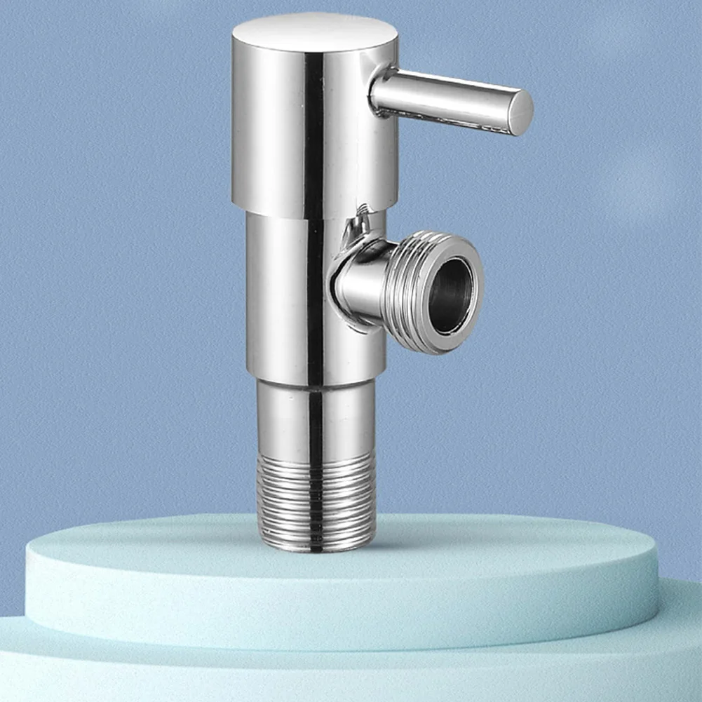 

Water Stop Valve Triangle Valve Bathroom Accessories Bathtub Faucet Kitchen Basin Stainless Steel Toilet Durable