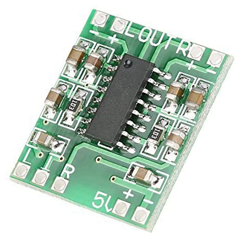 

10 Pcs Digital Power Amplifier Board,2X3W Type D PAM8403 Audio Module DC 5V Digital Audio Amplifier Board Module