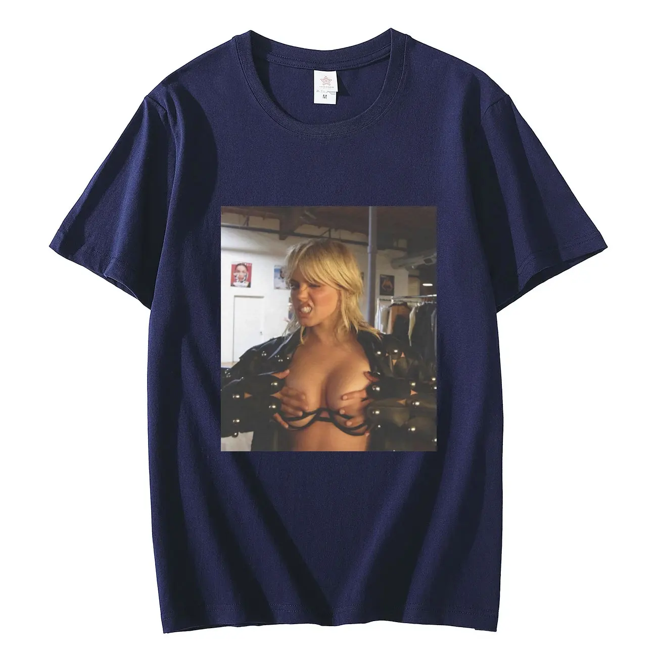 Футболка унисекс с коротким рукавом и принтом в стиле хип-хоп