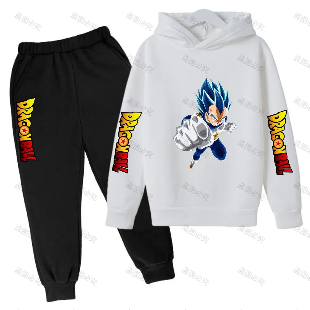 

Hoodie Suit Autumn/Winter Tracksuit Dragon Ball Z Fashion Luxury Clothing Couple Mens Clothes Vegeta Sports Anime Essentials New