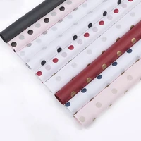 20pcs 50cm70cm dot printed tissue papers flower wrapping papers gift packaging paper craft paper wine clothing wrapping papers