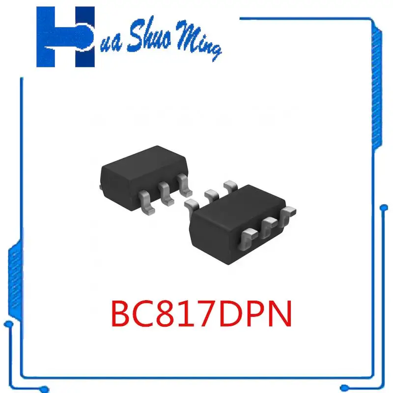 

20Pcs/Lot BC817DPN BC817DP BC817 817 SOT23-6