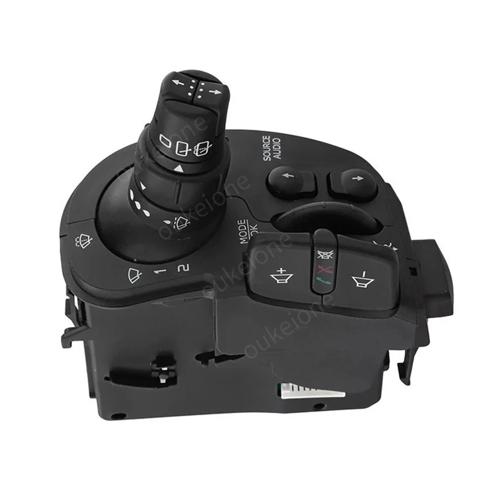 Фото Для RENAULT CLIO 3 III 2005-2010, MODUS, KANGOO: Комбинированный переключатель фар, радио и стеклоочистителей 8201590631 №4