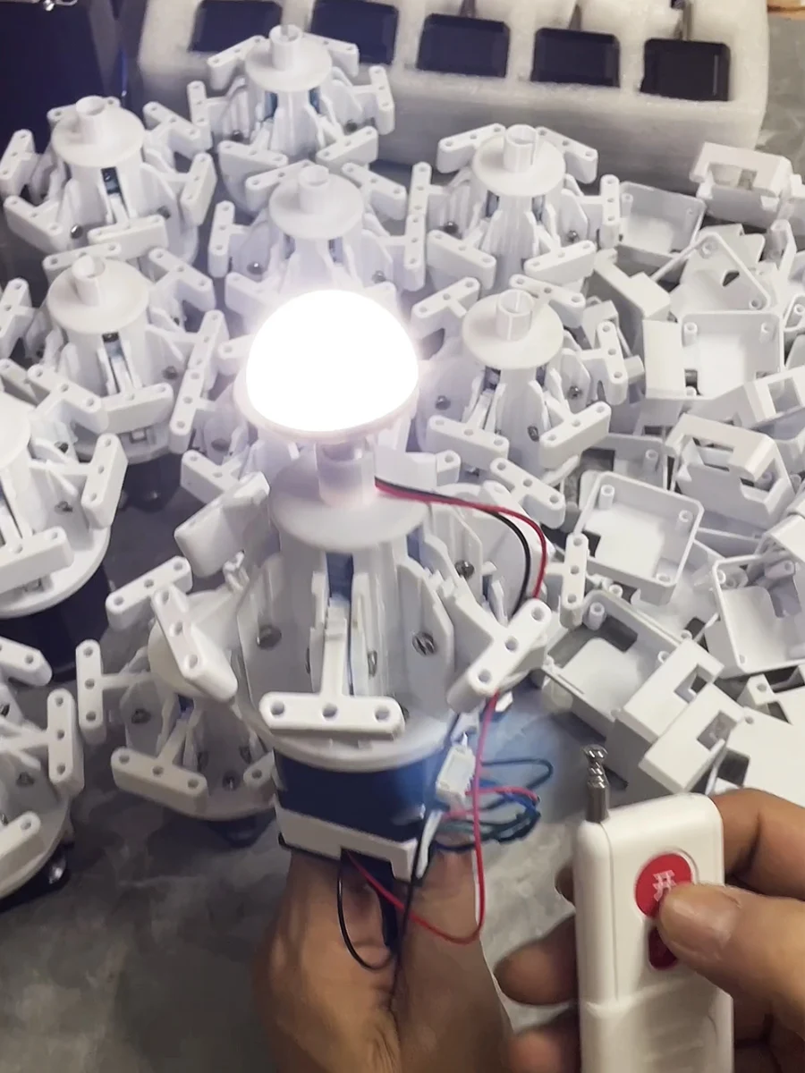 Большой механический открывающийся цветок электрическое открывающее