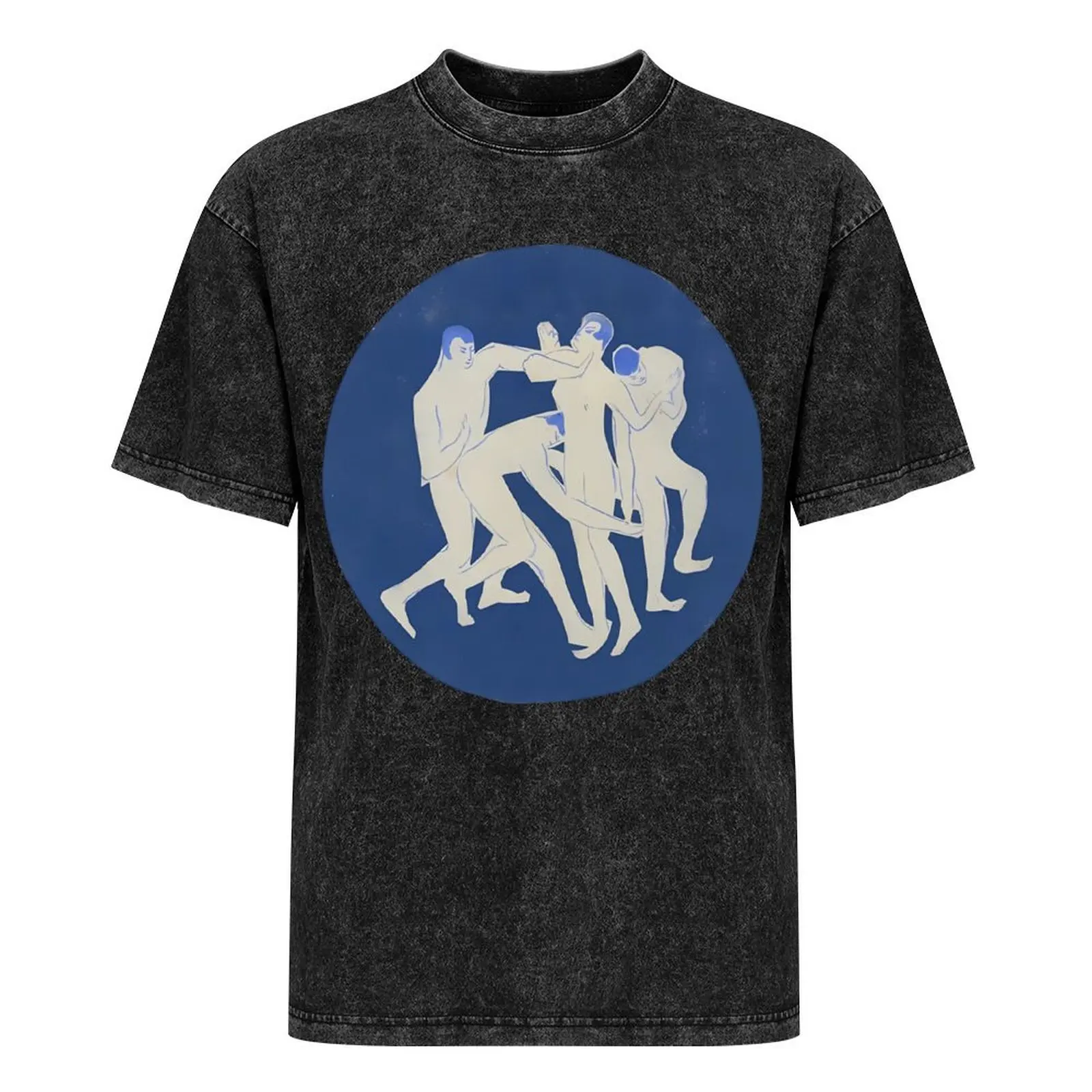 Мужская футболка L'homme et son desir poeme plastique (1917) синяя