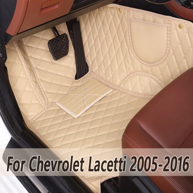 

Кожаные автомобильные коврики на заказ для Chevrolet Lacetti 2005, 2006, 2007, 2008, 2009, 2010, 2016, коврики, коврики, подкладки для ног, аксессуары