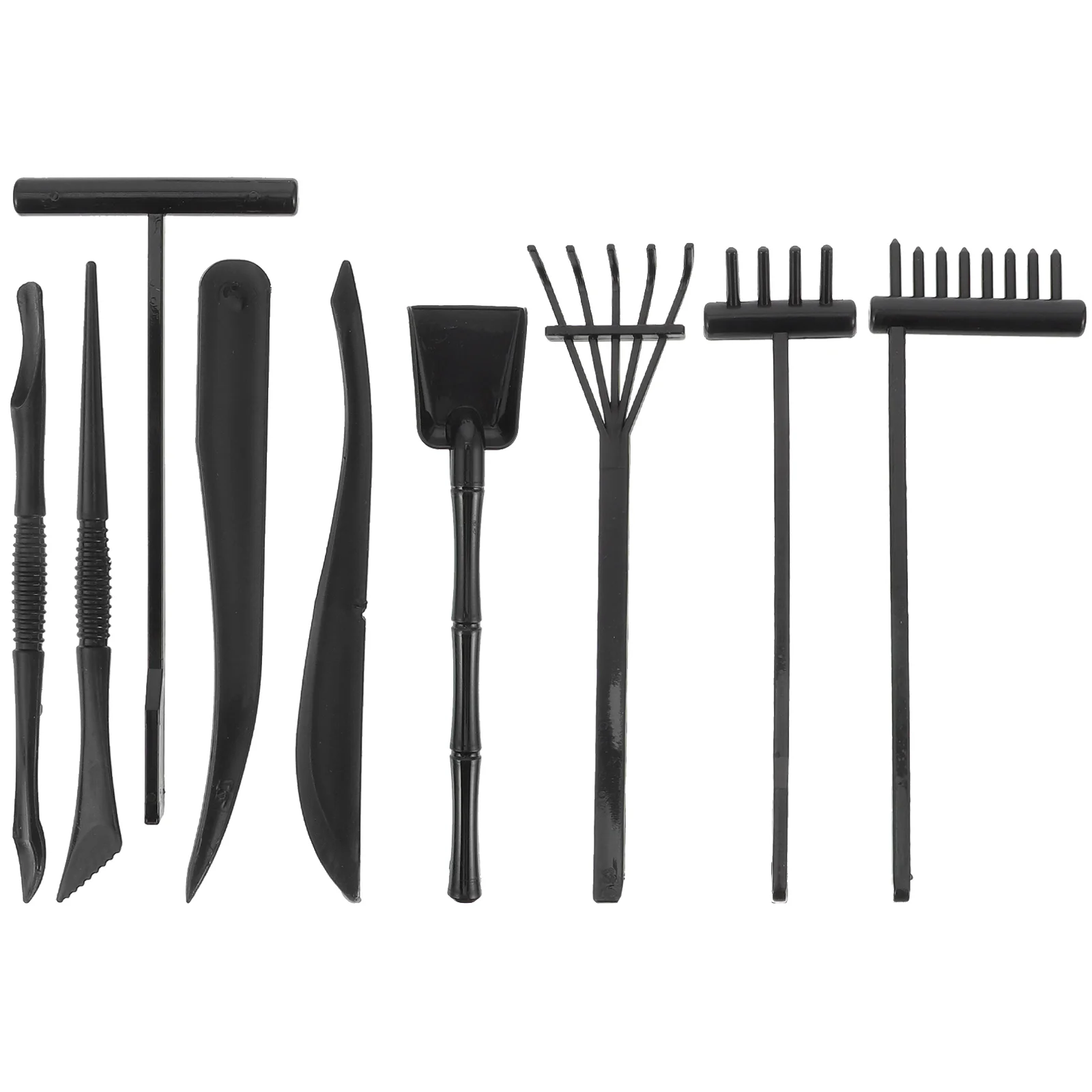 

Garden Rake Sand Zen Mini Tool Sandbox Accessories Kit Desktop Decor Kids Tools Tray Supplies Gardening Miniature Ornament