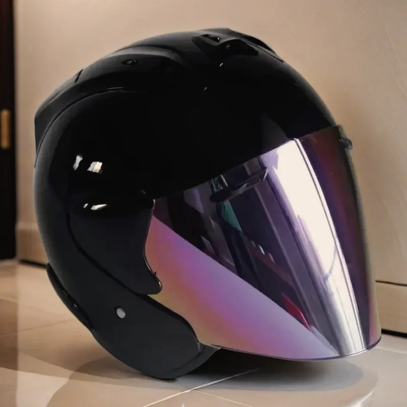 Мотоциклетное оборудование и запчасти SZ RAM 3/4 полушлем с открытым лицом черный