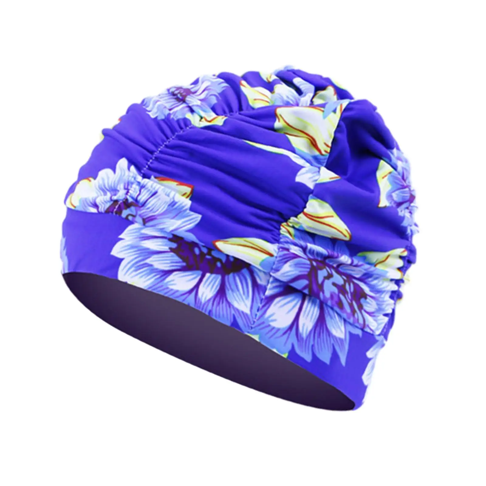 Swim Cap Fashion Polyester Fashion Diving Cap Premium Sports Accessory for Summer Beach Water Sport Surf Long Hair Men