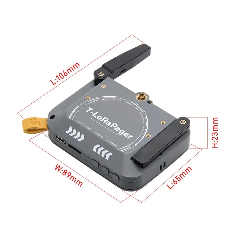 Пейджер LILYGO T-Lora 2025 года ESP32-S3 LoRa SX1262, беспроводной радиочастотный модуль, двухрежимный RFIDNFC RTC GNSS, программируемый портативный AIoT Devic (art.: 3920d2bcc2103) - 3920d2bcc2103