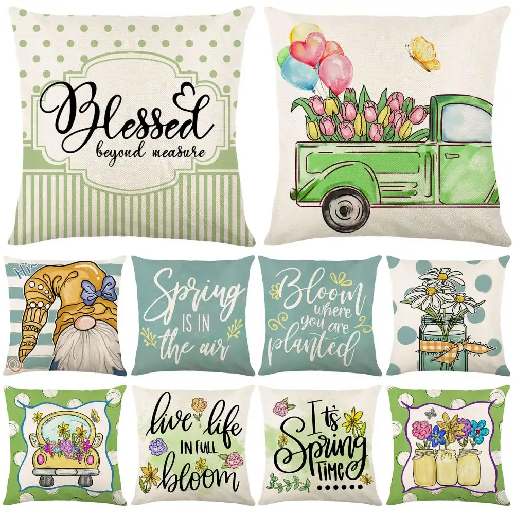 

Fashion Household Sofa Cushion Pillow Cover Cushion Case Square Anti-fouling