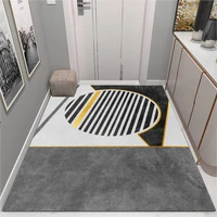 light luxury and simple style entry carpets for living room decoration teenager home non slip rug sdust proof carpet area rug